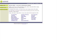 Tablet Screenshot of adhive.com